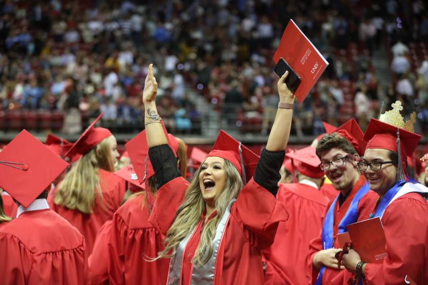 More than 3,000 graduate at UNLV ceremony in Las Vegas Las Vegas