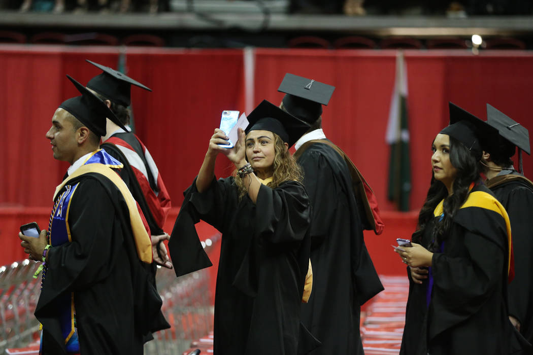 More than 3,000 graduate at UNLV ceremony in Las Vegas | Las Vegas ...