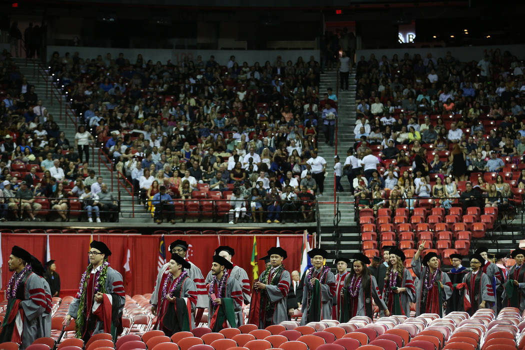 More than 3,000 graduate at UNLV ceremony in Las Vegas Las Vegas