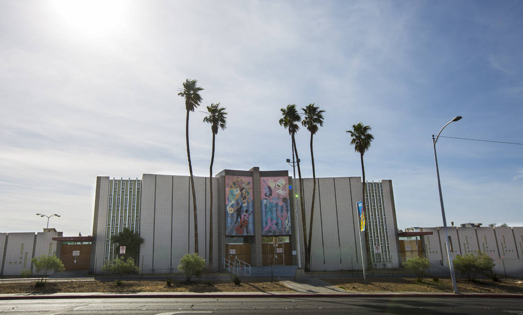 The Reed Whipple Cultural Center along Las Vegas Boulevard North in Las Vegas on Tuesday, May 1 ...