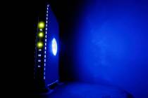A July 27, 2008, file photo shows a, LED-illuminated wireless router in Philadelphia. Officials ...