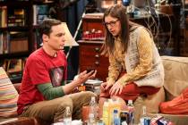 This image released by CBS shows Jim Parsons, left, and Mayim Bialik in a scene from the series ...