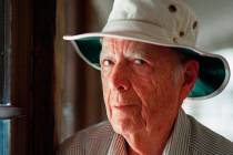 A May 15, 2000, file photo shows Pulitzer Prize-winning author Herman Wouk in Palm Springs, Cal ...