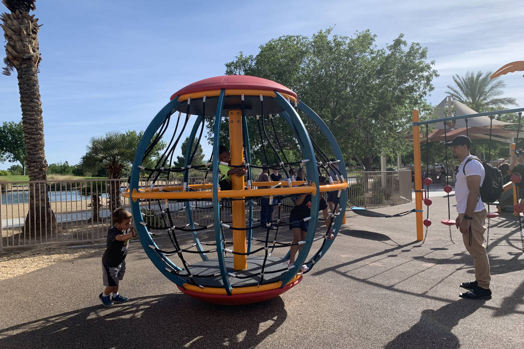 Aliante Nature Discovery Park underwent a $400,000 renovation that included a new treehouse, la ...