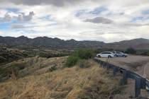 This photo taken Monday, May 12, 2019, off Arizona scenic state Highway 83 shows the eastern sl ...