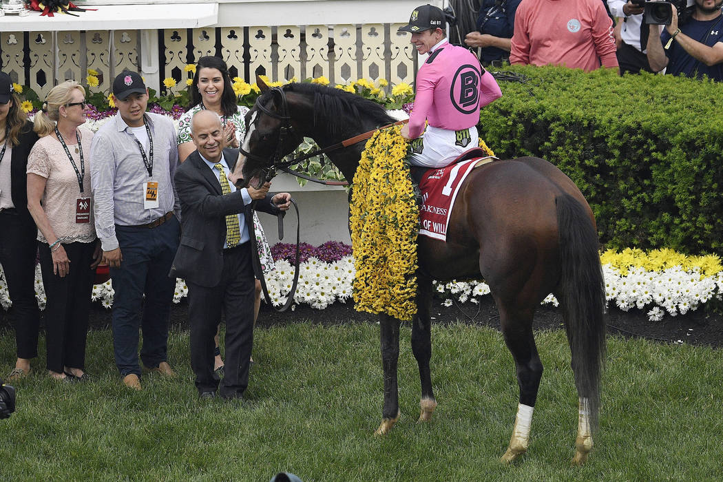 CORRECTS TO MARK CASSE INSTEAD OF GARY BARBER - Jockey Tyler Gaffalione sits aboard War of Will ...