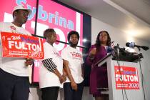 Sybrina Fulton announces her run for the District 1 seat of the Miami-Dade County commissioners ...