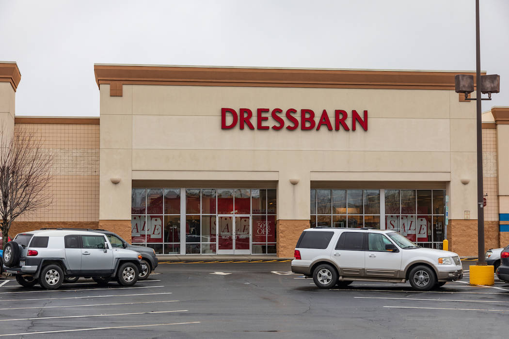 The exterior of a Dress Barn store in North Carolina. (Getty Images)
