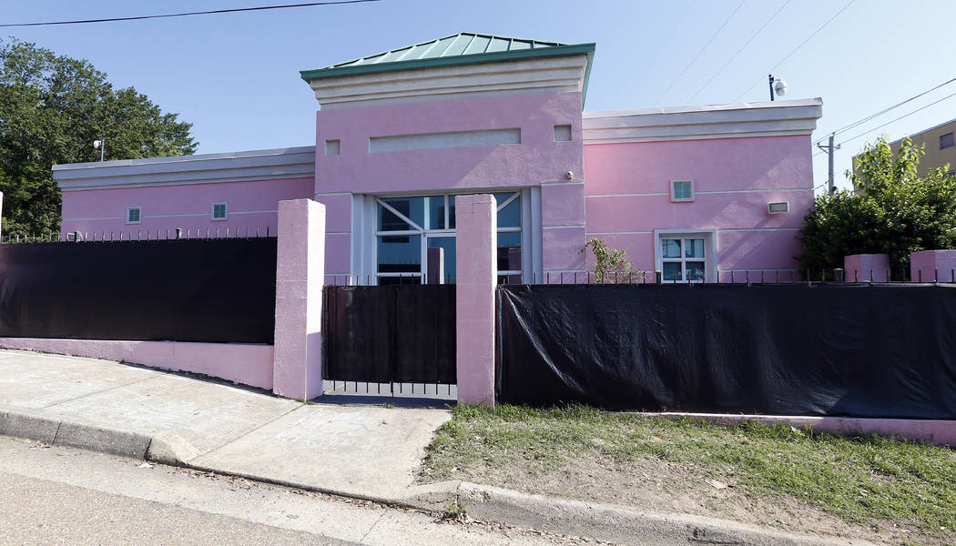 This Friday, May 17, 2019 photo shows the Jackson Women's Health Organization in Jackson, Miss. ...