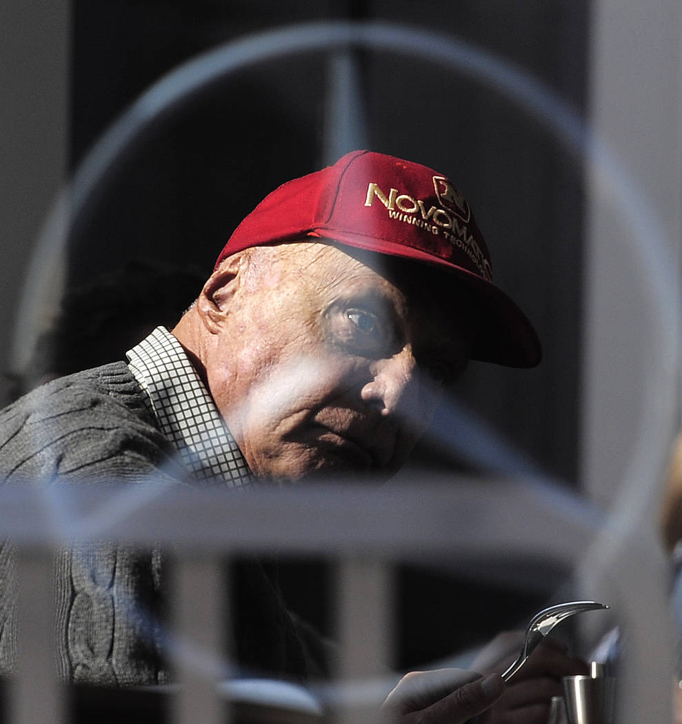 In this Friday, Feb. 20, 2015 file photo former Austrian Formula One driver Niki Lauda is pictu ...