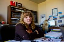 Clark County Commissioner Chairwoman Marilyn Kirkpatrick. (Elizabeth Brumley Las Vegas Review-J ...