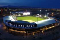 The Las Vegas Ballpark in Downtown Summerlin (Michael Quine/Las Vegas Review-Journal)