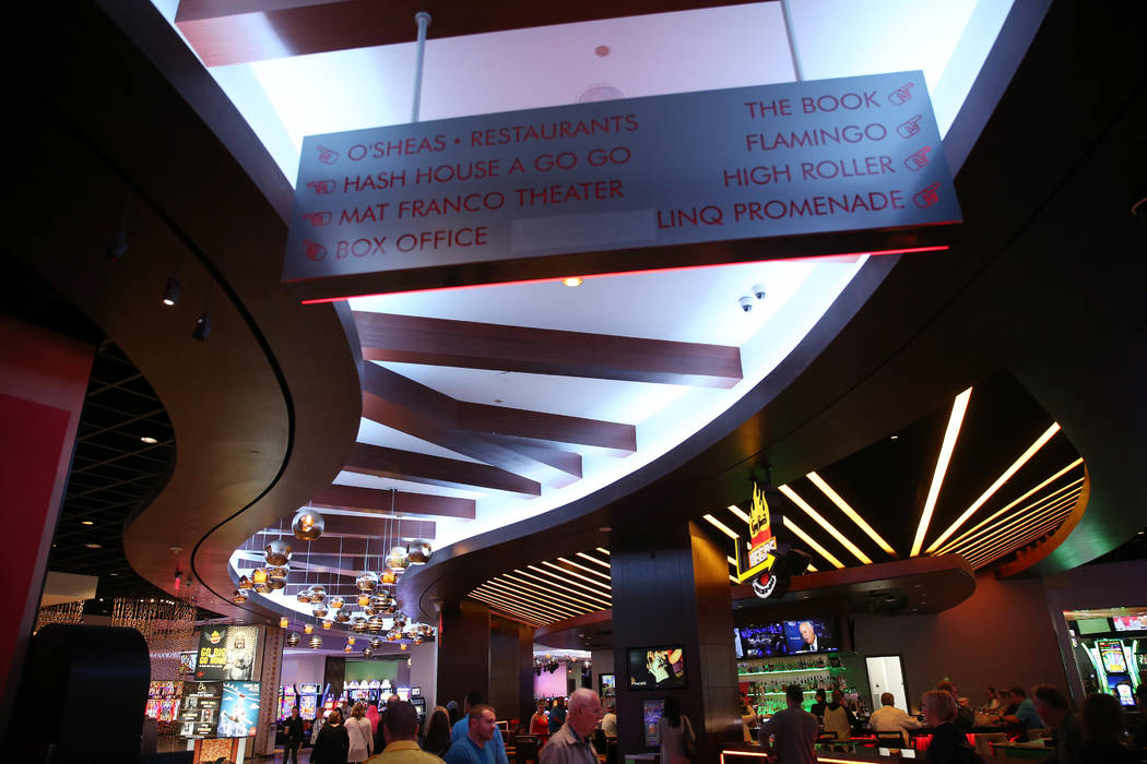 The Linq Hotel in Las Vegas, Wednesday, May 22, 2019. (Erik Verduzco / Las Vegas Review-Journal ...
