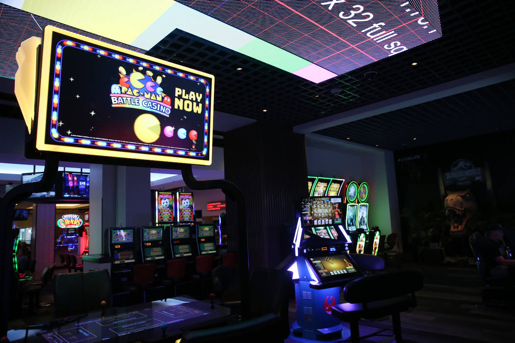 The gaming floor at The Linq Hotel in Las Vegas, Wednesday, May 22, 2019. (Erik Verduzco / Las ...