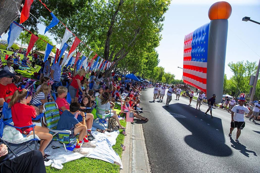 Summerlin More than 2,500 people will participate in the parade and more than 500 volunteers f ...
