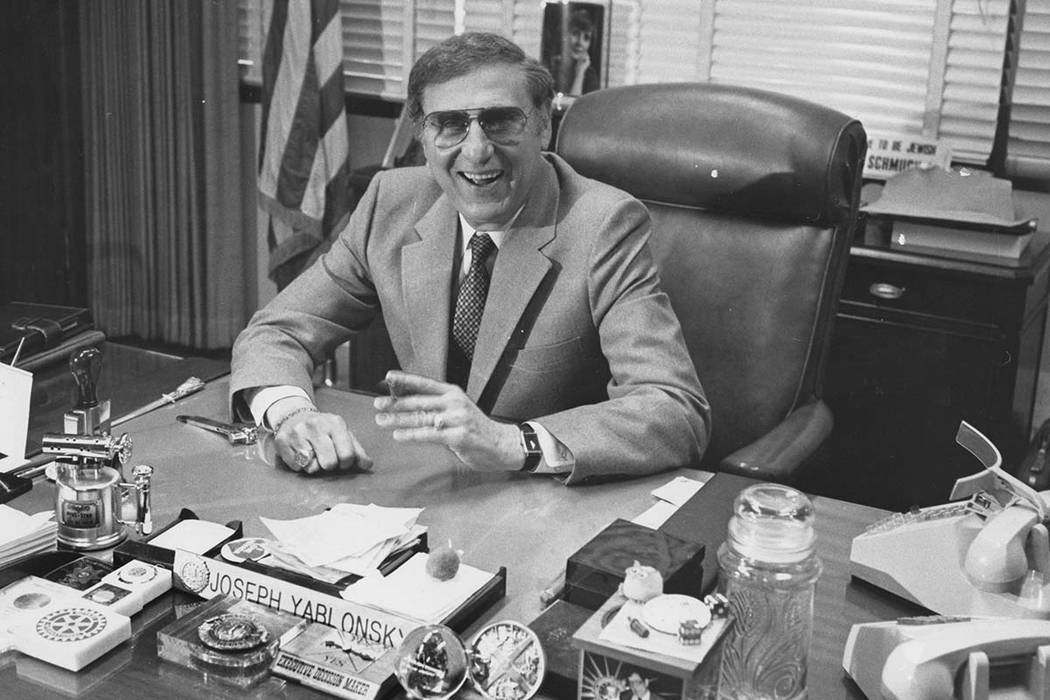 Former FBI special agent Joseph Yablonsky is pictured in this undated Review-Journal file photo ...