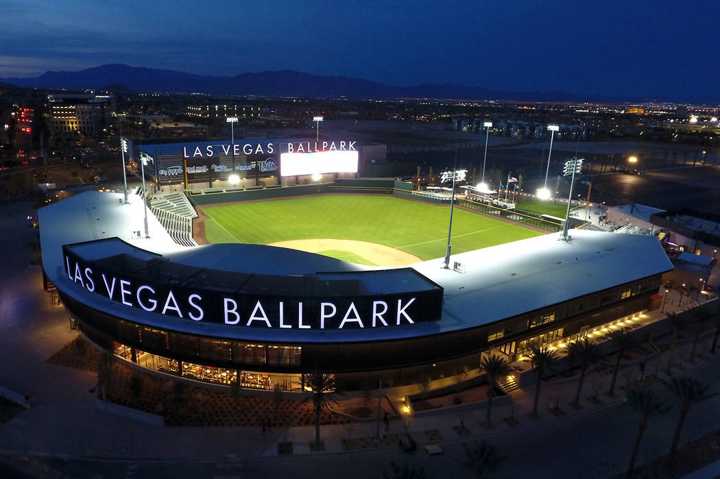 The Las Vegas Ballpark® in Downtown Summerlin, home of the Las Vegas Aviators® Triple ...
