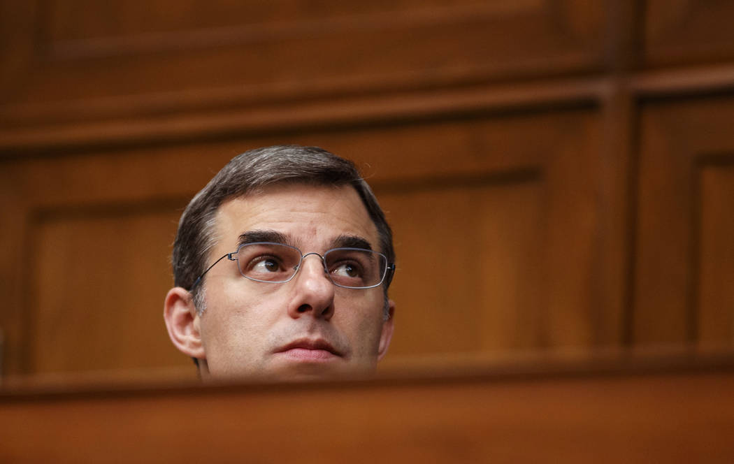 House Oversight and Reform National Security subcommittee member Rep. Justin Amash, R-Mich., wa ...