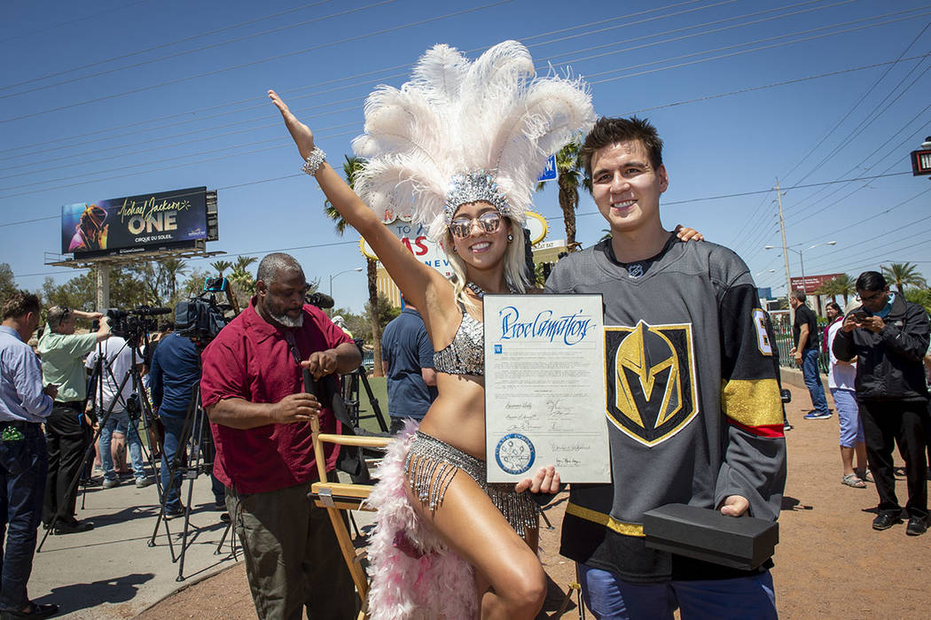 Heather Neckritz, left, poses for a photograph with "Jeopardy!" sensation James Holzhauer after ...