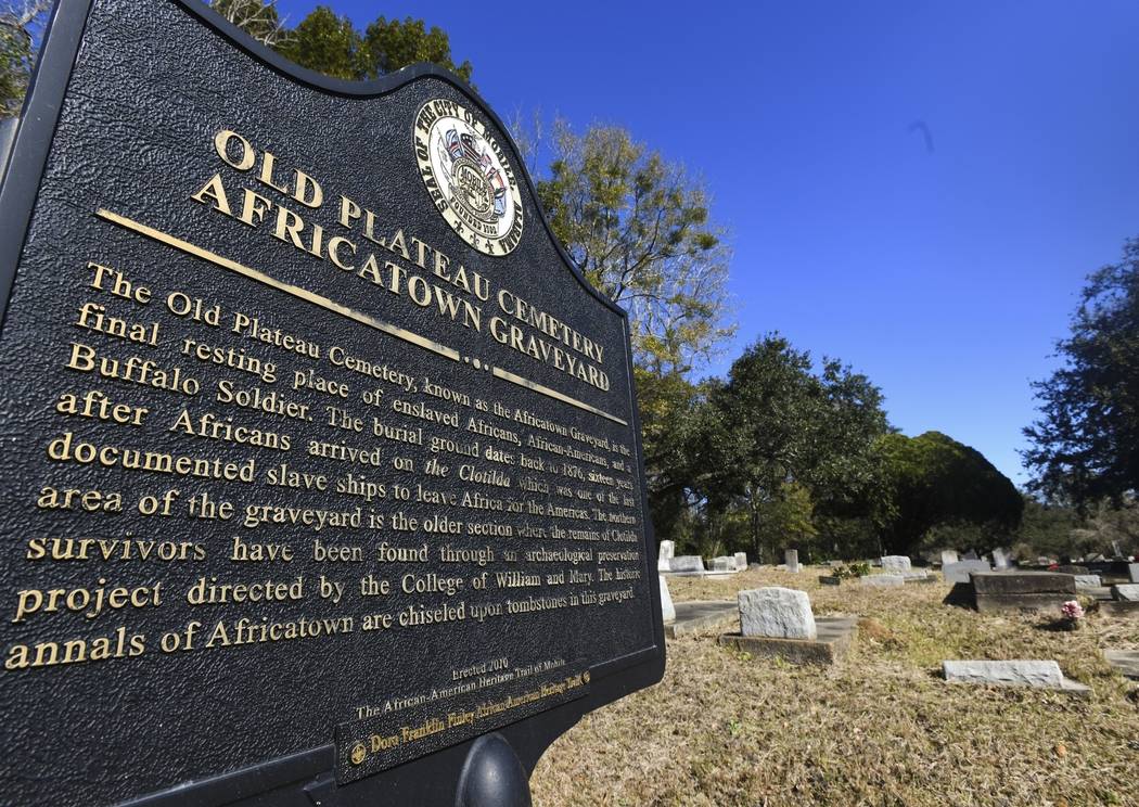 FILE - In this Tuesday, Jan. 29, 2019, file photo, Old Plateau Cemetery, the final resting plac ...