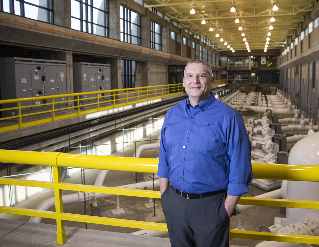 Southern Nevada Water Authority General Manager John Entsminger at Springs Preserve on Tuesday, ...