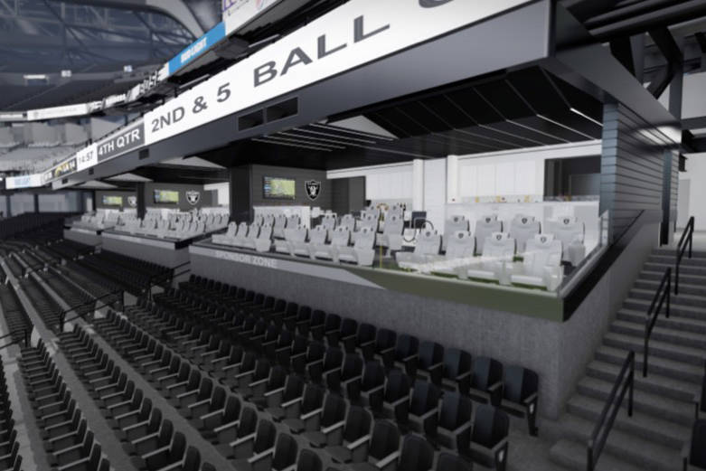 Raiders Club Seating Chart