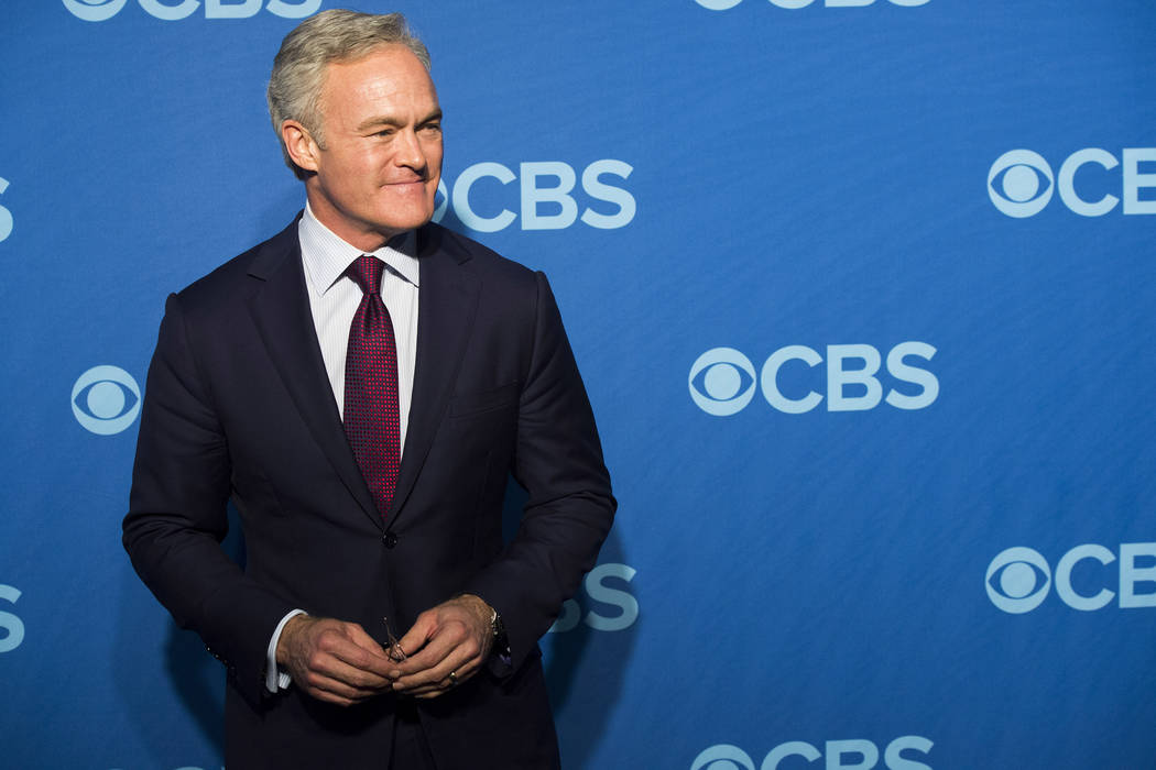 File-This May 15, 2013, file photo shows Scott Pelley attending the CBS Upfront in New York. Th ...