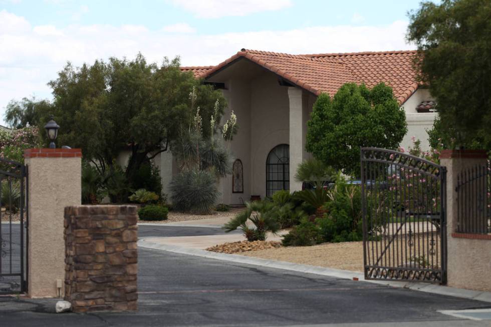 The home at 3935 W. Maule Avenue in Las Vegas, Tuesday, May 28, 2019. (Erik Verduzco / Las Vega ...