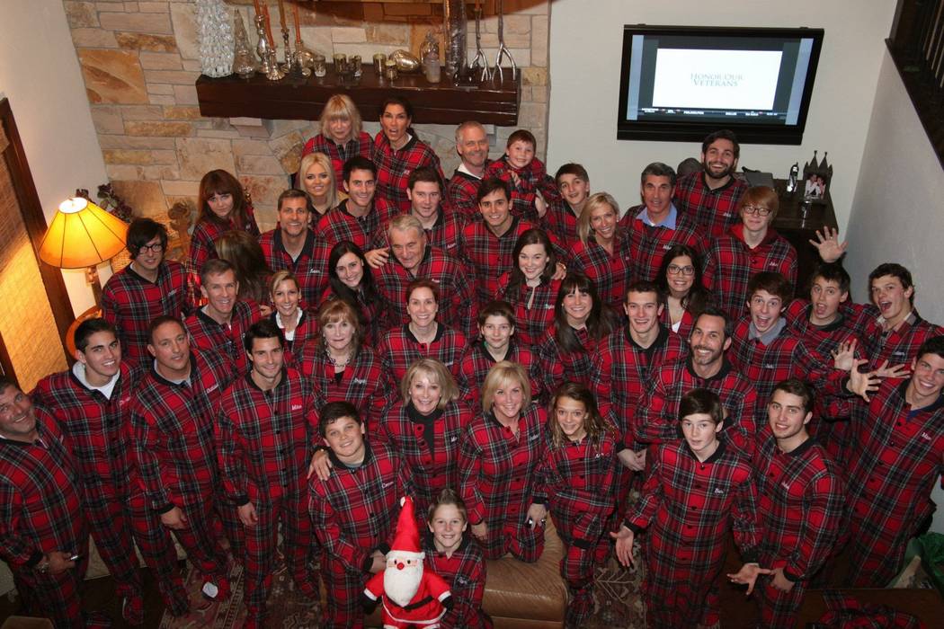 Christmas in Idaho. Thomas Olsen, on the bottom left, is always full of smiles. Photo courtesy: ...