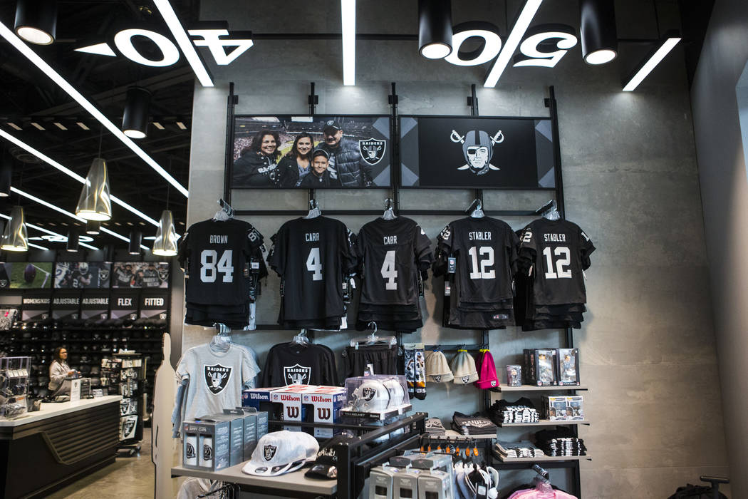 las vegas raiders merchandise store