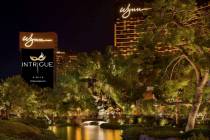 Wynn Las Vegas' marquee advertises the opening of Intrigue nightclub in April 2016. (Courtesy)