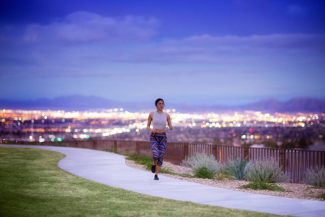 Spanning more than 150 miles, the award-winning Summerlin Trail system links neighborhoods, par ...