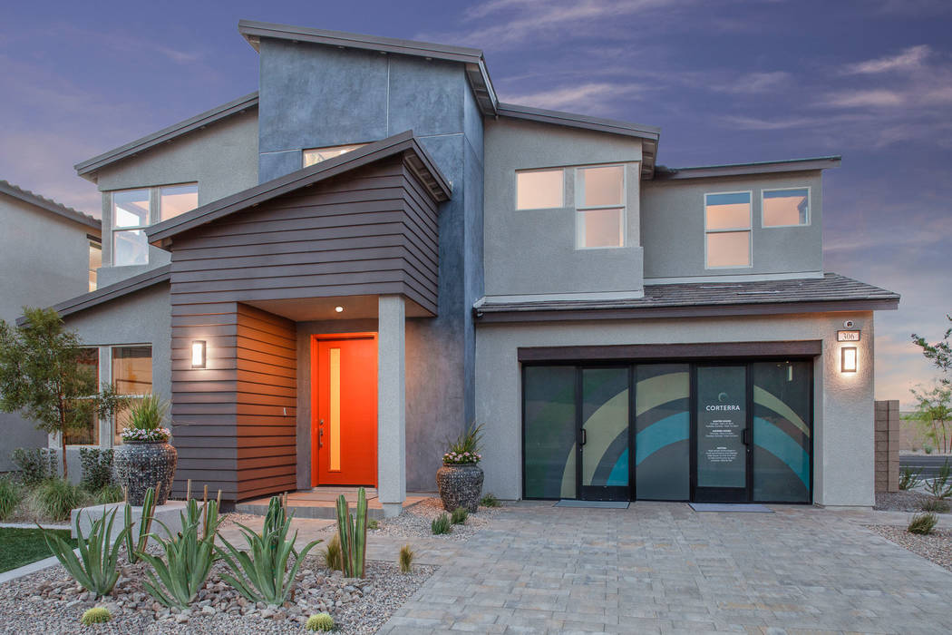 Pardee Homes’ Corterra neighborhood is off Horizon Ridge Parkway, east of Valle Verde Drive i ...