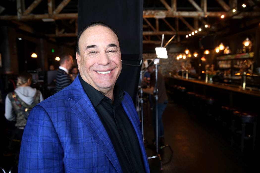 Bar Rescue host Jon Taffer between takes during filming at the Commonwealth in downtown Las Veg ...