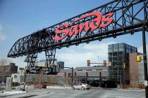 The Sands Casino Resort Bethlehem is seen in Bethlehem, Pa., in 2015. (AP Photo/Matt Rourke)