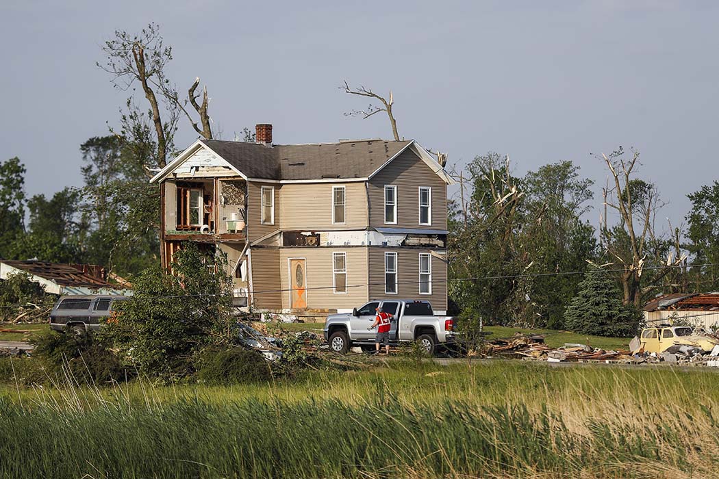 1 dead, 90 injured as tornadoes sweep through Ohio, Indiana Nation
