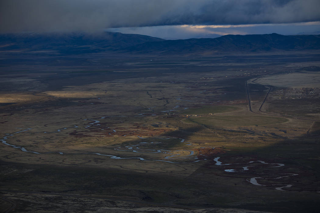 Humboldt County north east of Winnemucca, Nev., Tuesday, April 9, 2019. (Rachel Aston/Las Vegas ...