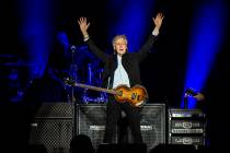 Paul McCartney performs on day one of the Austin City Limits Music Festival's second weekend on ...
