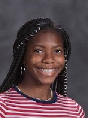 Centennial's Ashley Moore is a member of the Nevada Preps all-state girls track team.