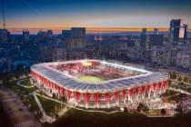 Renderings of the Sacramento Republic FC's stadium proposal. Sacramento Republic.