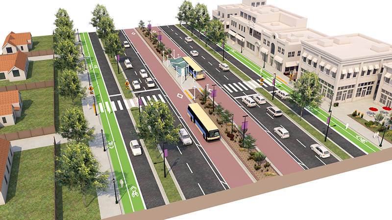 Boulder Highway is set for a revamp of a 15-mile stretch that will feature multimodal options c ...