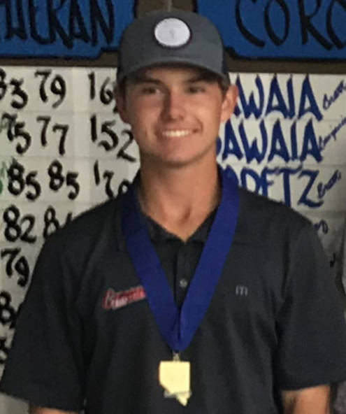 Coronado's Michael Sarro is a member of the Nevada Preps all-state boys golf team.