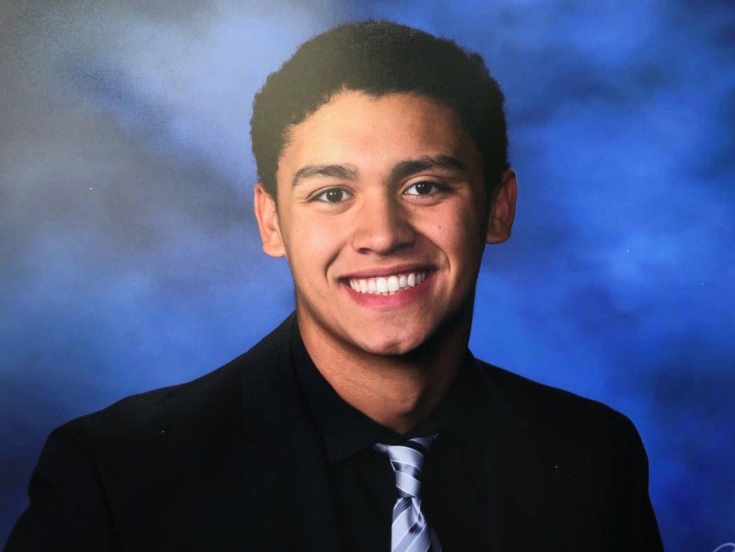 Palo Verde's Joseph Gutierrez is a member of the Nevada Preps all-state boys swimming team.