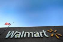 This Nov. 9, 2018, file photo shows a Walmart Supercenter in Houston. Walmart is extending its ...