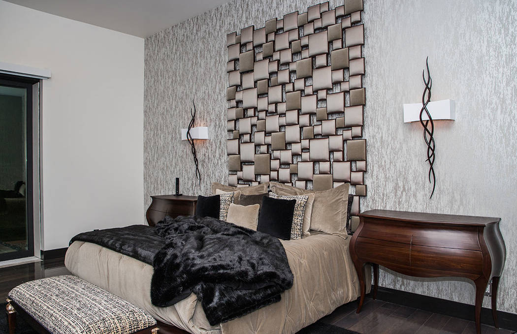 One of the five bedrooms in the home. (Tonya Harvey Real Estate Millions)