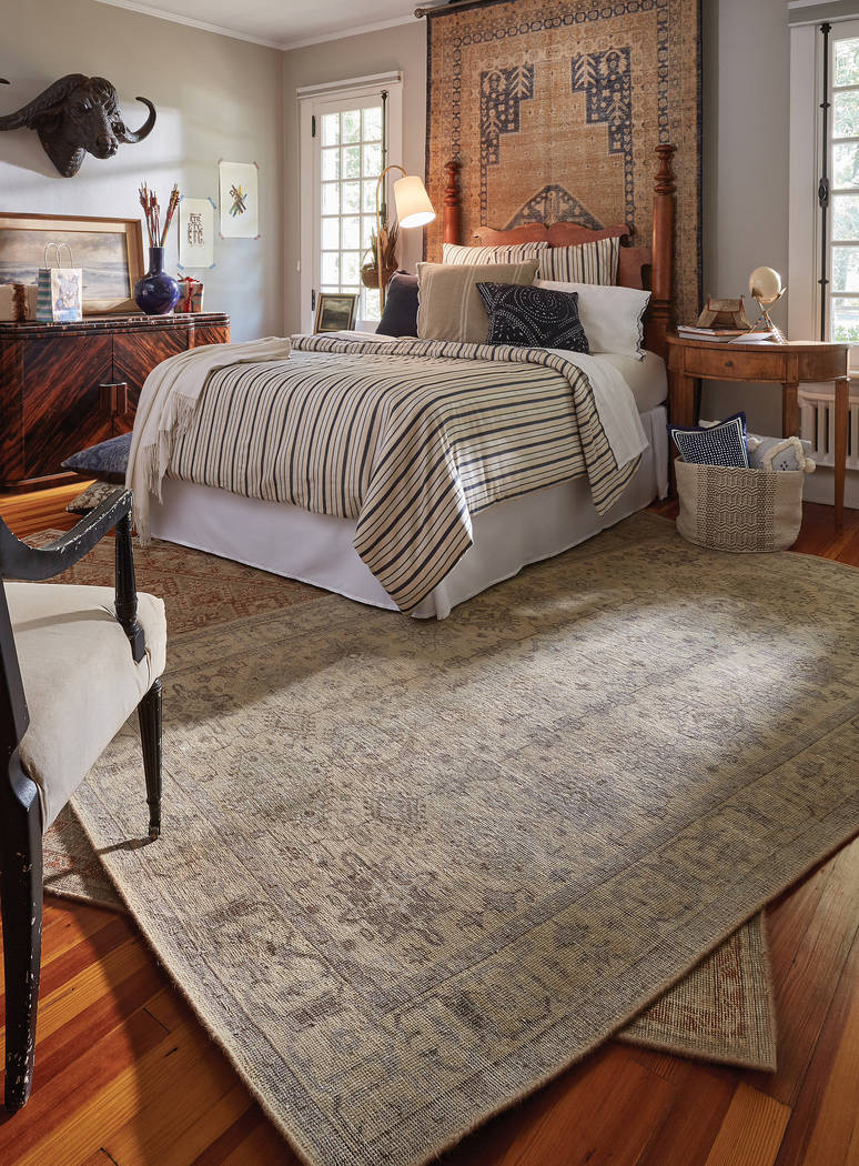 A treasure trove of antique rugs uncovered in a Turkish bazaar awakened the design senses to th ...