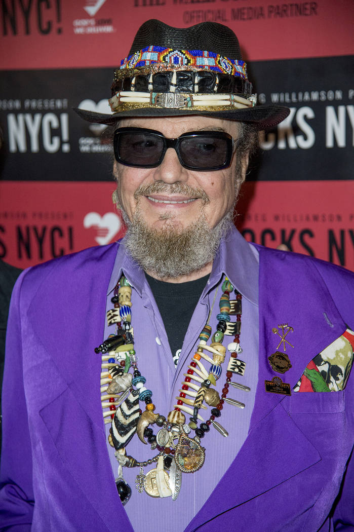 Dr. John attends Love Rocks NYC! at the Beacon Theatre on Thursday, March 9, 2017 in New York. ...