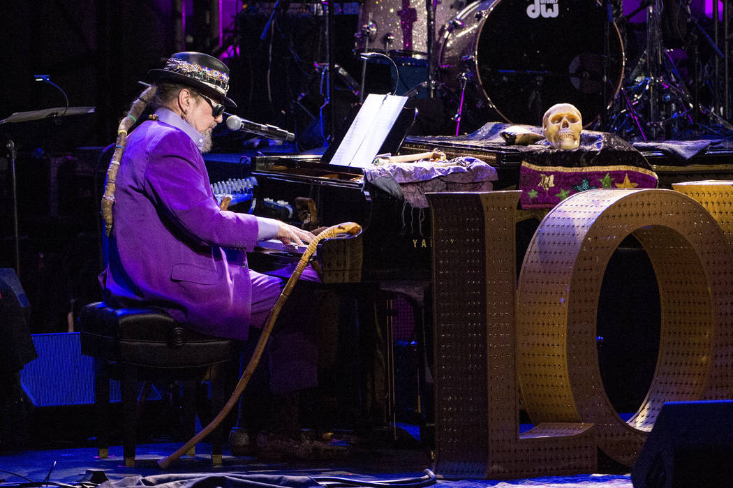 Dr. John performs at Love Rocks NYC! at the Beacon Theatre on Thursday, March 9, 2017 in New Yo ...
