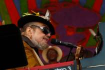 Dr. John performs at the New Orleans Jazz & Heritage Festival on Sunday, May 3, 2015, in Ne ...