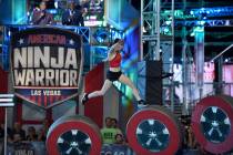 "American Ninja Warrior" finals in Las Vegas (Photo By: David Becker/NBC)